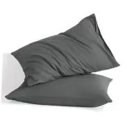 Standard Cotton Pillowcases - Envelope Closure 20x26 Pillowcases Set of 2,