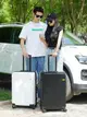 24寸圣覺羅行李箱結實耐用拉桿箱皮箱鋁框旅行箱男女密碼箱大容量