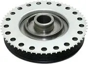 LR025252 LR068885 LR078547 Car Crankshaft Pulley Compatible For Freelander 2 2006+ Compatible For Range Rover Evoque 2012+ Compatible For Range Rover 2013+