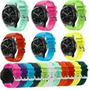 Silicone Sports Watch Band Wrist Strap Part for Samsung Galaxy Gear S3 Frontier