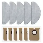 All in One Mop Cloth and Dust Bags for Conga 8490 Robot Vacuum Cleaner