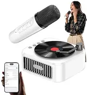 Karaoke Machine for Adults,Small Karaoke Machine with Microphone - Portable Singing Toy Handheld Retro Music Player for Girls & Birthday