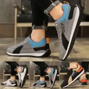 Sports Shoes Spring New Foreign Trade Men's Shoes Lace Up Running Shoes Fashion