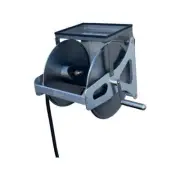 ZORRO Stainless Steel Mountable Reel with Shelf & Extension Hose