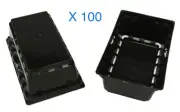 Standard Watersaver Punnet x 100pcs - Seedling & Propagation / Fits 8 per Tray