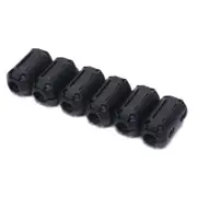 6 x Clip On EMI RFI Noise Ferrite Core Filter for 7mm Cable N3-SL.ar