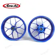 For Honda CBR1000RR Fireblade 2008-2016 CBR 1000 RR BLUE Front Rear Wheel Rim