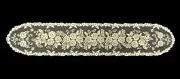 Lace Table Runner Ecru 13" x 72" Victorian Rose Dining Room Livingroom Bedroom