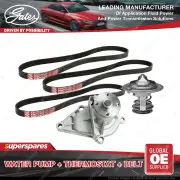 Gates Water Pump + Thermostat + Belt Kit for Hyundai Accent LC MC 1.5L 1.6L
