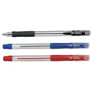 Uni Lakubo Ballpoint Pen 12pcs (Fine) - Red