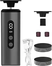 Electric Foot Filer,Foot Scrubber Dead Skin Remover | Ergonomic Pedicure Tool with 9 Speeds for Winter Cracked Skin Care