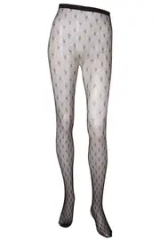 Hearts Pattern Tights--GLA-APHS0048
