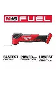 Milwaukee 18V Cordless Multi Tool Fuel Brushless MultiTool &Accessories M18FMT-0