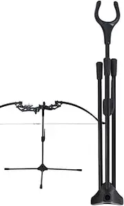 Recurve Bow Stand,Lightweight Fiberglass Bow Stand - Portable Bow Holder for Recurve Bow Longbow Takedown Bow, Long Bow Hanger Safely Display