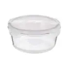 NEW Lock & Lock Oven Glass Round Container 650ml