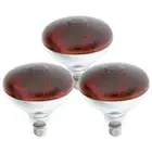 3x 100Watt Reptile Infrared Heat Lamp Light Bulb For Reptile Turtle Chicken