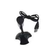 USB Microphone for Computer Voice Recording and Online Chat Black