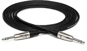 Hosa HSS-015 Rean 1/4 Inch TRS to Rean 1/4 Inch TRS Pro Balanced Interconnect, 15 Feet, Black