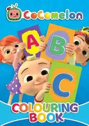 CoComelon Colouring Book Childrens 32 Page Activity Pad ABC Pre-school Learning