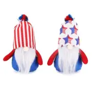 Independence Day Gnome Stars Stripes Hat Patriotic Tomte 4th of July Gift Dwarf