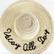 Melrose and Market NWT Embroidered Floppy Hat O/S