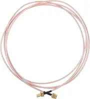 OSALADI Antenna Extension Cable Extension Cord SMA to SMA Plug Cable Antenna Extender Cable Rg316 Coaxial Cord Adapter Cord Jumper Wire Coax Cable Assembly Coaxial Cable Copper Golden