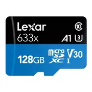 Lexar High Performance 128GB Micro SD Card SDXC 95MB/S Mobile Camera 4K Video