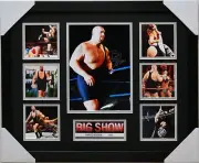 BIG SHOW LIMITED EDITION FRAMED MEMORABILIA
