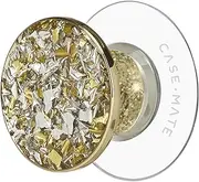 Case-Mate - Minis - Phone Grip - Cell Phone Stand - Suction Cup Cell Phone Holder [Removable for Wireless Charging] for iPhone 16 Pro Max/15 Pro Max /14 Pro Max /13 /S24 Ultra/Pixel 9 - Twinkle Gold
