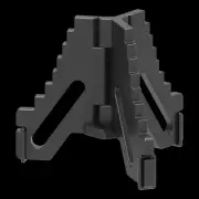 Remo Lock Top Drum Riser - Folding Drum Support 7¾" x 10