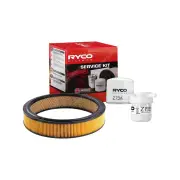 Ryco Oil Air Fuel Filter Service Kit for Ford Laser KC Tx3 KE B6 Meteor GA GC