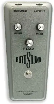 Rotosound 1960s Reissue Vintage Fuzz Pedal Vintage Fuzz Guitar Pedal - NEW