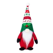 Dwarf Rudolf Decorations Plush Doll Handmade (Mistletoe Hat) Christmas Elf
