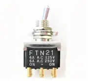 (1) Fender "Bat" Lever ON-ON DPDT Mini Toggle Switch Guitar/Bass 008-0110-000