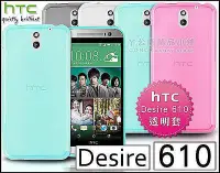 在飛比找Yahoo!奇摩拍賣優惠-[190 免運費] HTC Desire 610 透明清水套