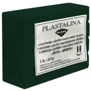 Plastalina Non-Hardening Modelling Clay 453g Dark Green
