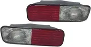 Car Rear Tail Lights XFB000730 for L&and R&Over for Discovery 2 2002-2004 Rear Bumper Reflector Brake Fog & Reverse Lamp XFB000720