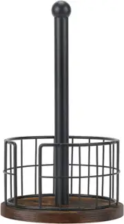 Paper Towel Holder Countertop, Standing Paper Towel Roll Holder for Bathroom, Pa