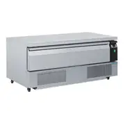 Polar U-Series Single Drawer Counter Fridge Freezer 3xGN - Under Bench Freezers (DA995-A) - DA995-A