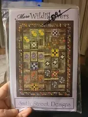 Smith Street Designs, Machine Embroidery, More Wild Flowers #9020 - Quilt Design