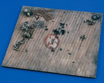 Verlinden 1/48 Airfield Section WWII PSP Plated (Marsden Matting) 1736