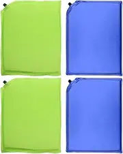 ADOCARN 4pcs Portable Inflatable Seat Cushion Self-Inflating Mattress for Outdoor Camping Hiking Travel Airplane Seat Hunting Pad