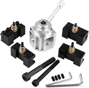 MCFPGFVKNA 1 Set Aluminum Alloy Quick Change Mini Lathe Tool Post and Holders Screw Kit Set Sheet Metal Tools