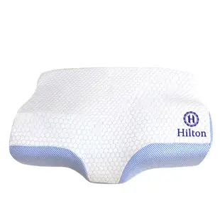 【Hilton 希爾頓】負離子涼感冷凝膠石墨烯天然乳膠枕(B3001-AL)/枕頭