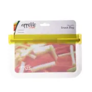 100% Genuine! D.LINE Appetito Reusable Snack Bag 21.5 x 8 x 13cm Green!