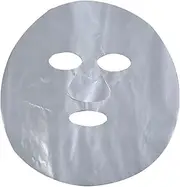 SYF-UN Disposable Facial Sheet Mask,200 Pcs Pre-cut DIY Thin Plastic Spa Facial Mask Skincare Preservative Film Facial Paper Sheet Facial Plastic Wrap Moisture Retention