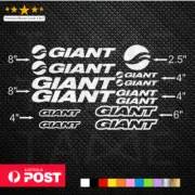 Giant Vinyl Decals Stickers Sheet Bike Frame Cycle Cycling Bicycle XC DH AM MTB