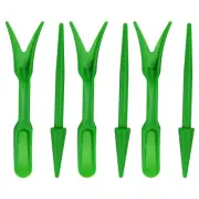 6pcs Mini Garden Hand Succulent Transplanting Tools Digging Planting Tools,Green