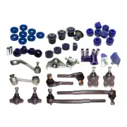 Ball Joint Idler Pitman Tie Rod End Saddle Bush Kit for Ford Falcon XE XF Power