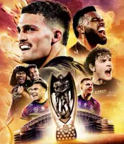 MELBOURNE STORM PENRITH PANTHERS TEAM FINALS POSTER,NRL RUGBY,2